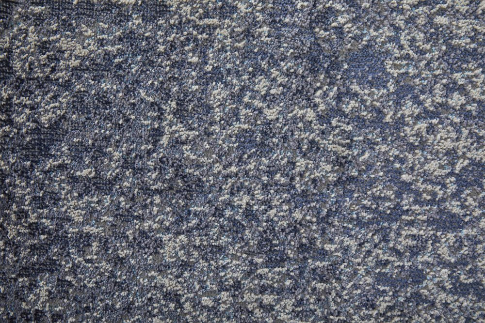 4' X 6' Ivory Black And Gray Abstract Area Rug