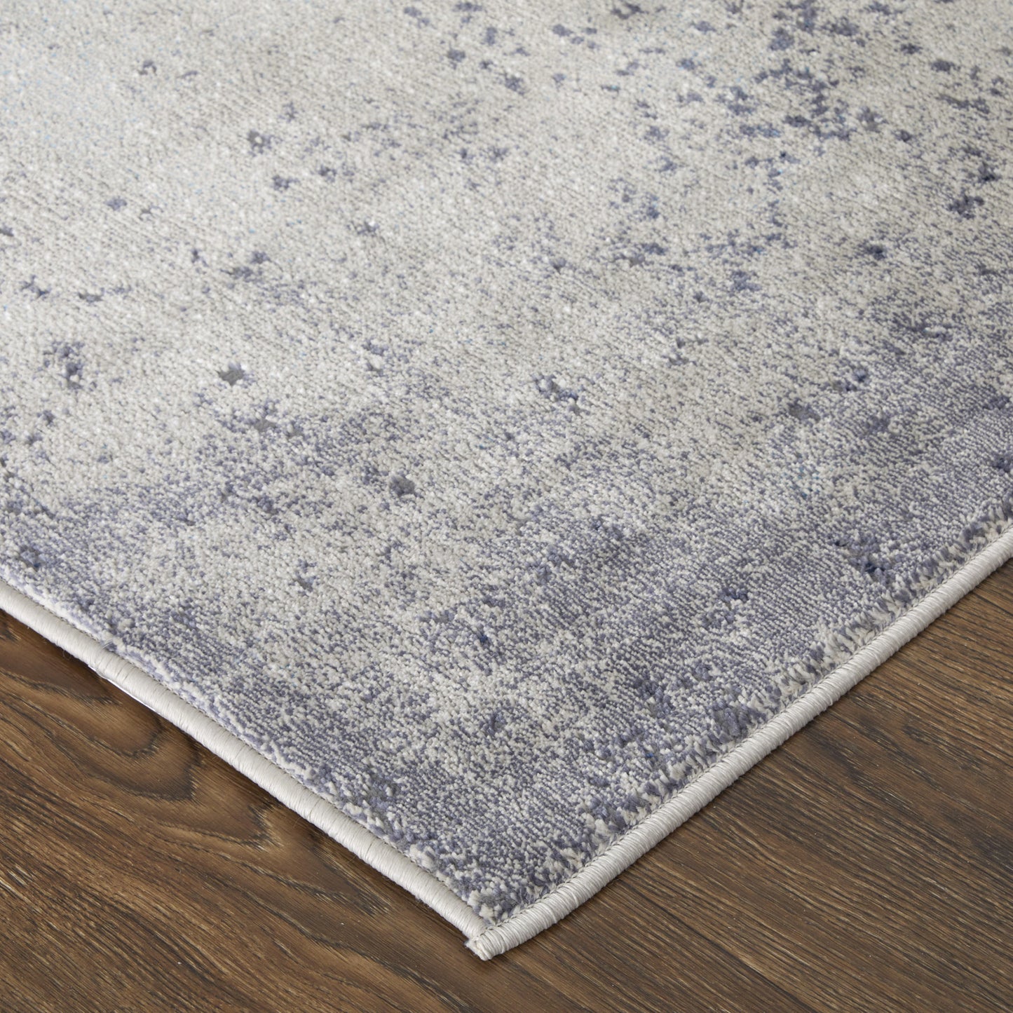 8' x 10' Gray Abstract Area Rug