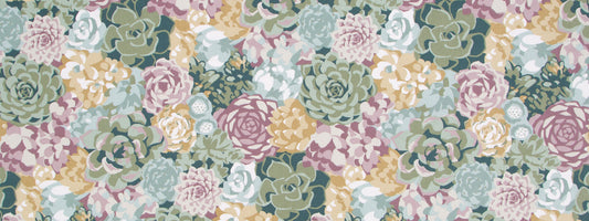 Robert Allen @ Home Succulents | Aloe  Print     - 513214