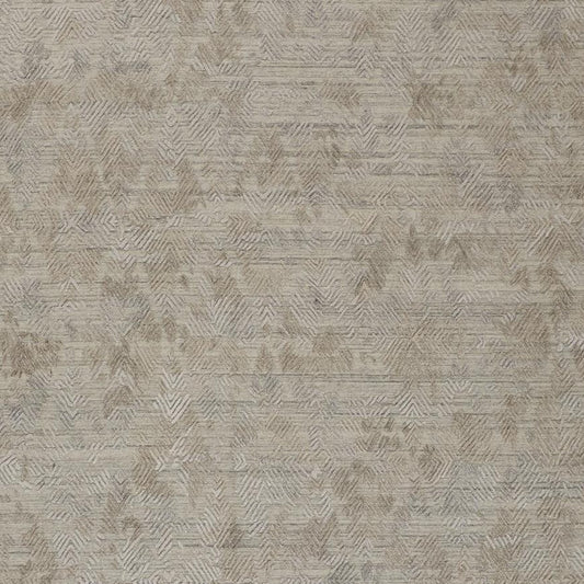 5' X 8' Gray And Taupe Abstract Hand Woven Area Rug