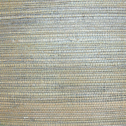 JF Fabrics -Wallpaper 5135 34 Wallpaper Brown,Grey,Silver,Taupe  Grasscloth - 5071534 W6331