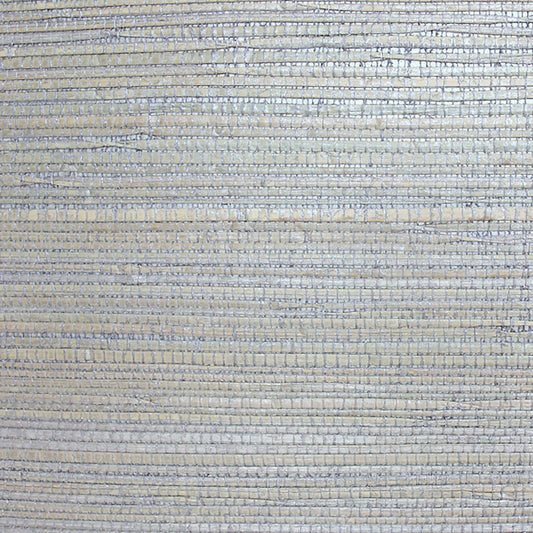 JF Fabrics -Wallpaper 5135 96 Wallpaper Blue,Taupe  Grasscloth - 5071596 W6331