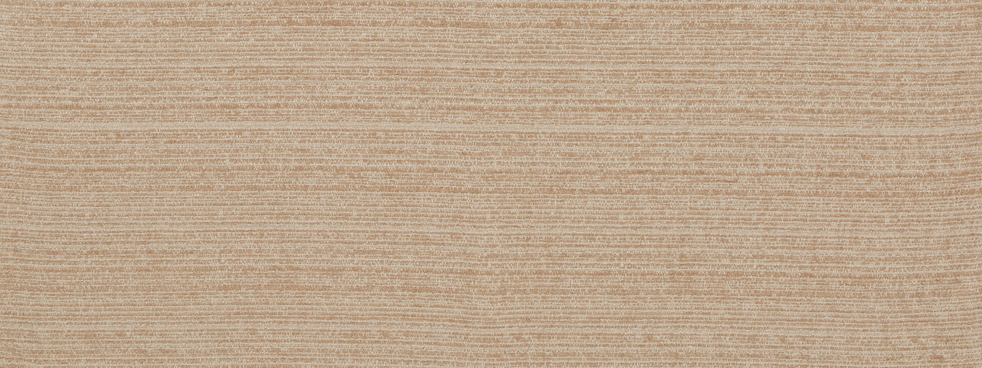 Beige plush plain upholstery fabric swatch in Tea color.