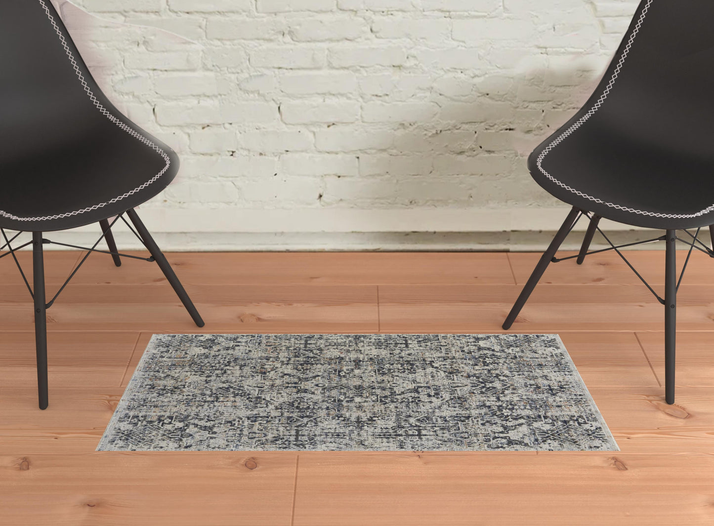 12' X 15' Ivory Gray And Taupe Abstract Power Loom Distressed Area Rug With Fringe