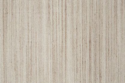 2' X 3' Ivory Wool Hand Woven Stain Resistant Area Rug