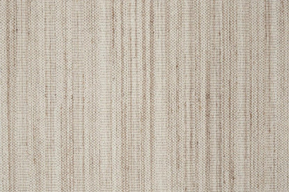 2' X 3' Ivory Wool Hand Woven Stain Resistant Area Rug