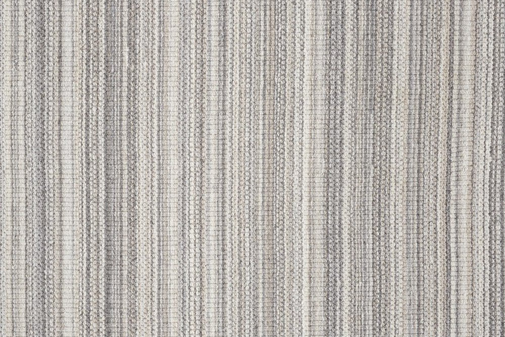 8' X 10' Taupe And Gray Wool Hand Woven Area Rug