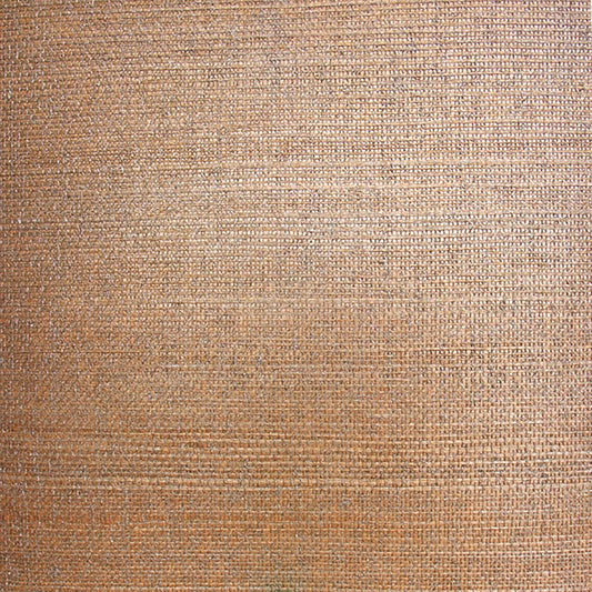 JF Fabrics -Wallpaper 5144 37 Wallpaper Brown,Burgundy,Red,Orange,Rust  Grasscloth - 5072437 W6331