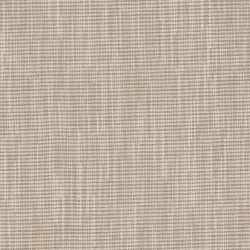 Beige woven upholstery fabric with a subtle grid pattern.