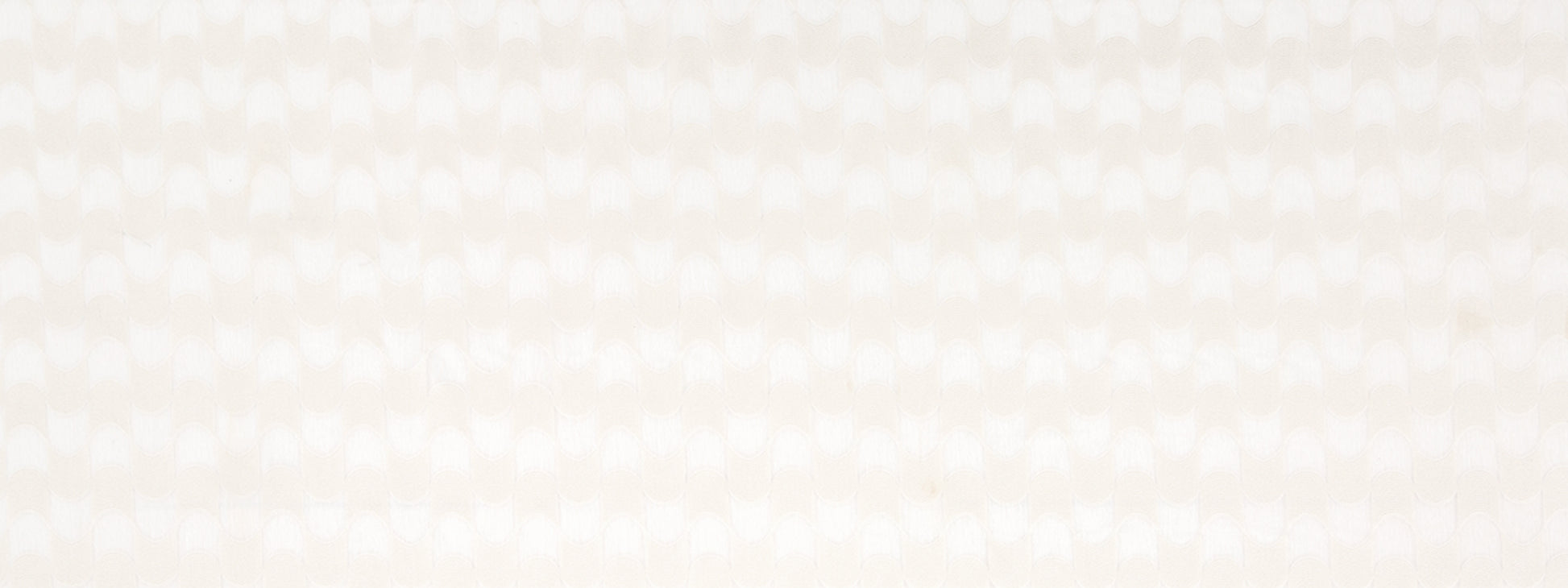 Pale cream drapery fabric with a soft, smooth texture and a subtle wave pattern.
