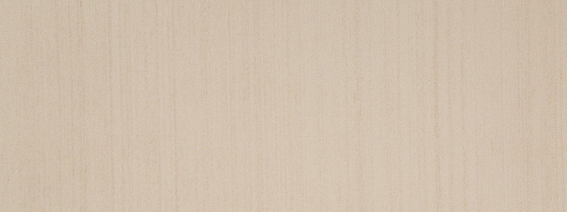 Beige drapery fabric swatch with a subtle texture and warm neutral tone.
