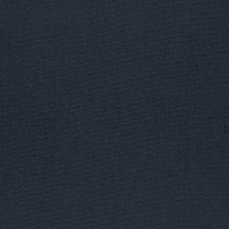 Dark navy fabric texture swatch; smooth, matte woven textile.