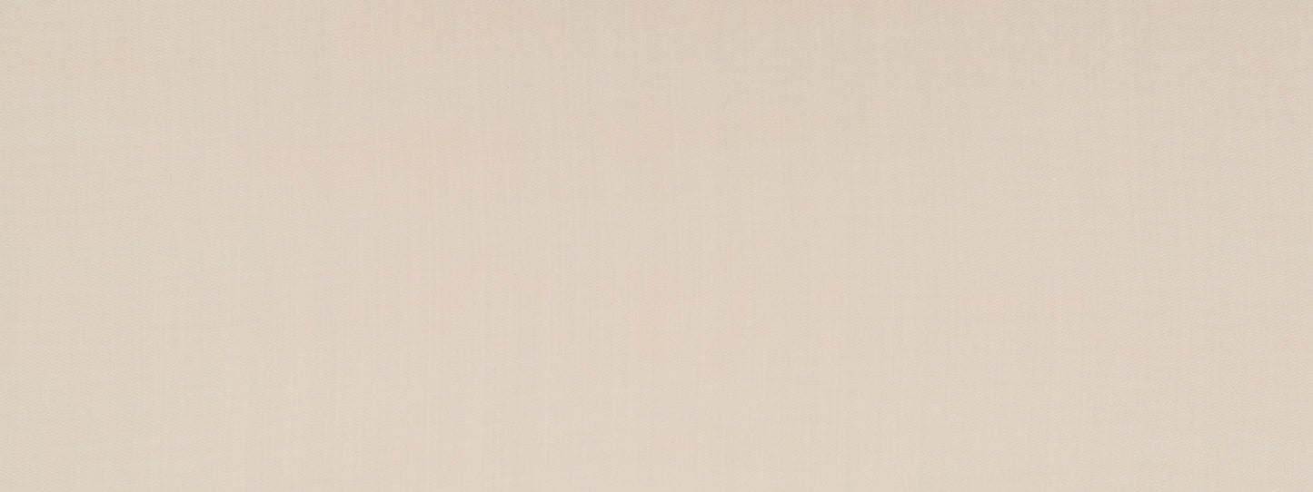 Beige linen-textured drapery fabric with subtle vertical grain.