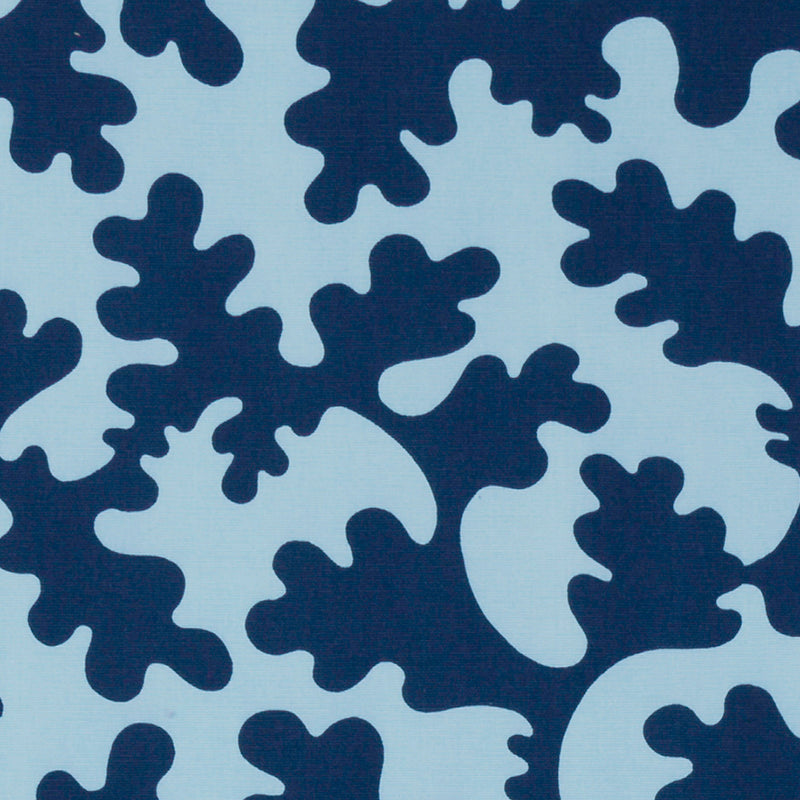 Duralee De42668 | 54-Sapphire  Print     - 516406