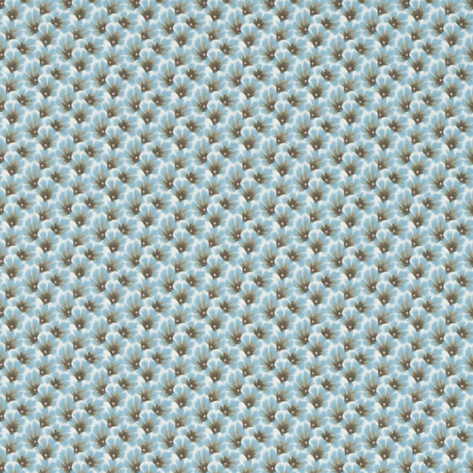 Duralee De42667 | 50-Natural/Blue  Print     - 516419