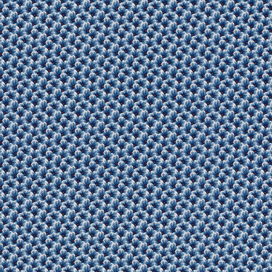 Duralee De42667 | 54-Sapphire  Print     - 516420