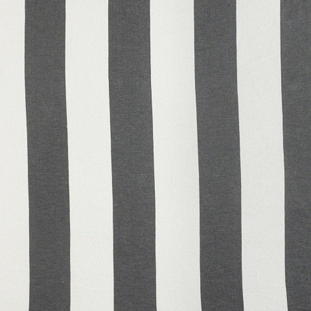 50" X 60" Blue and White Cotton Woven Striped Throw Blanket with Tassels