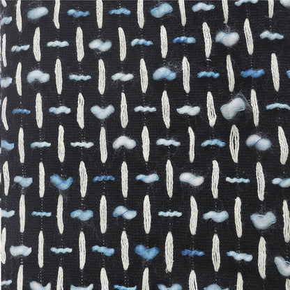 50" X 60" Black And Gold Geometric Cotton Woven Throw Blanket with Tassels