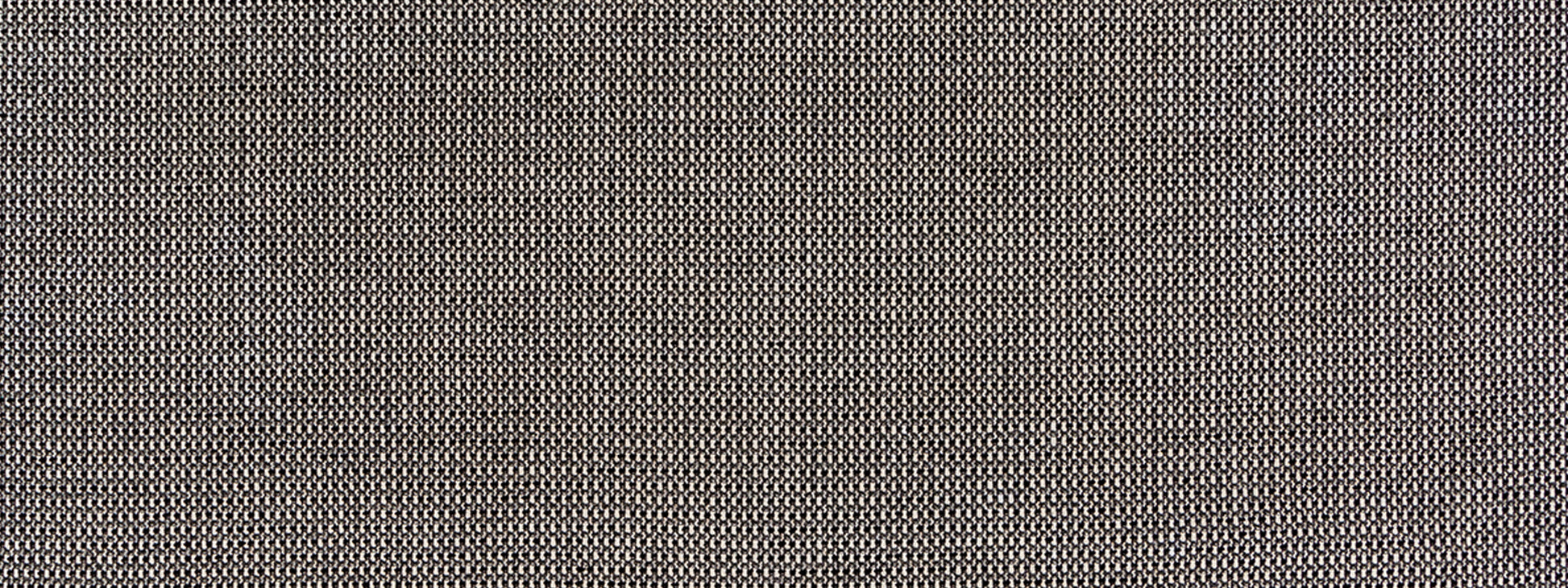 Dark gray checkerboard tweed upholstery fabric texture with subtle heather flecks.