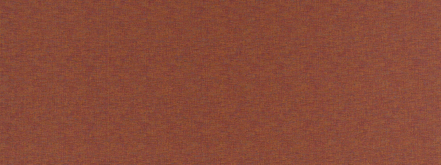 Warm terracotta brown textured fabric with subtle speckling