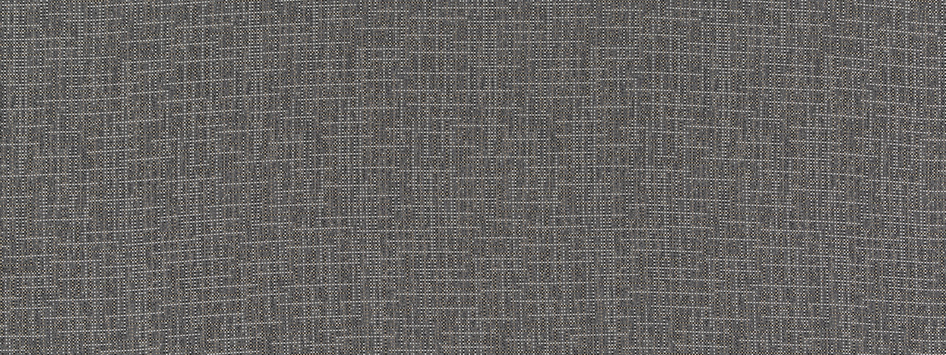 Charcoal woven fabric with a subtle crosshatch texture, versatile upholstery or clothing material.