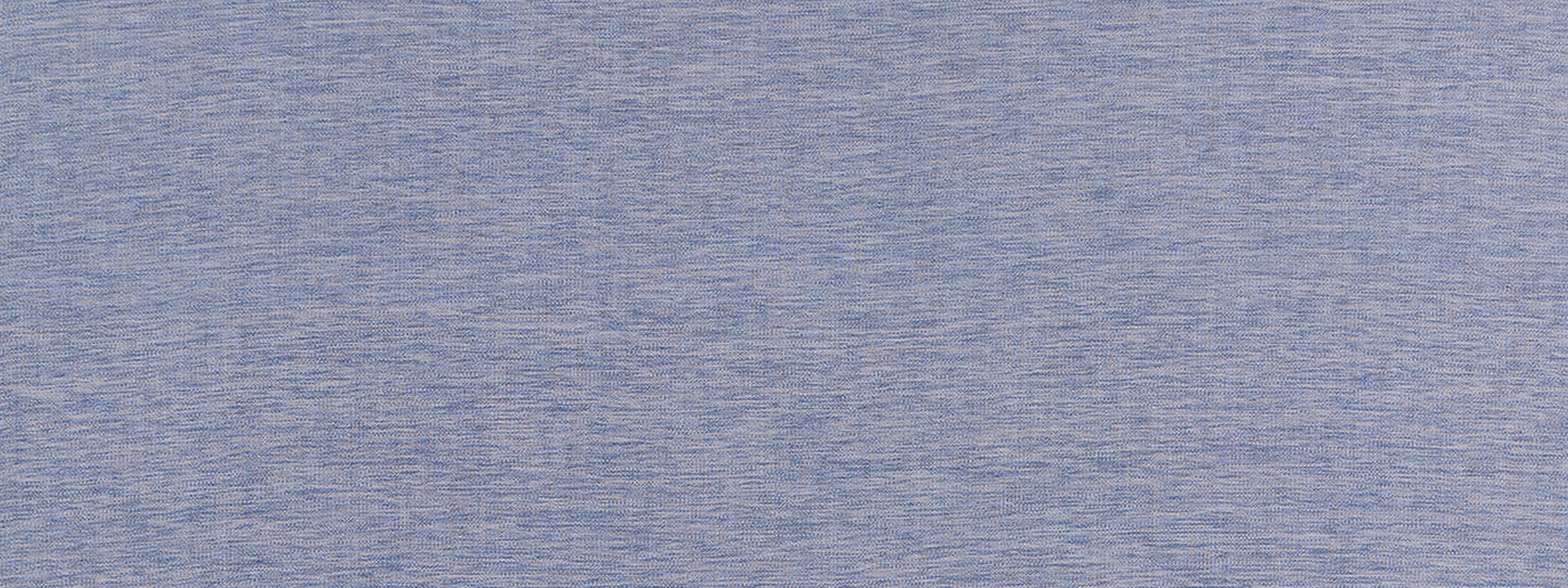 Light blue heather knit fabric close-up; soft, casual textile suitable for apparel.