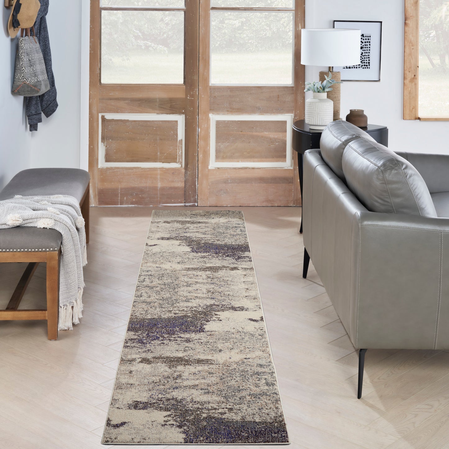 Nourison Rugs Nourison Home   Modern 12' Runner    - 099446179340