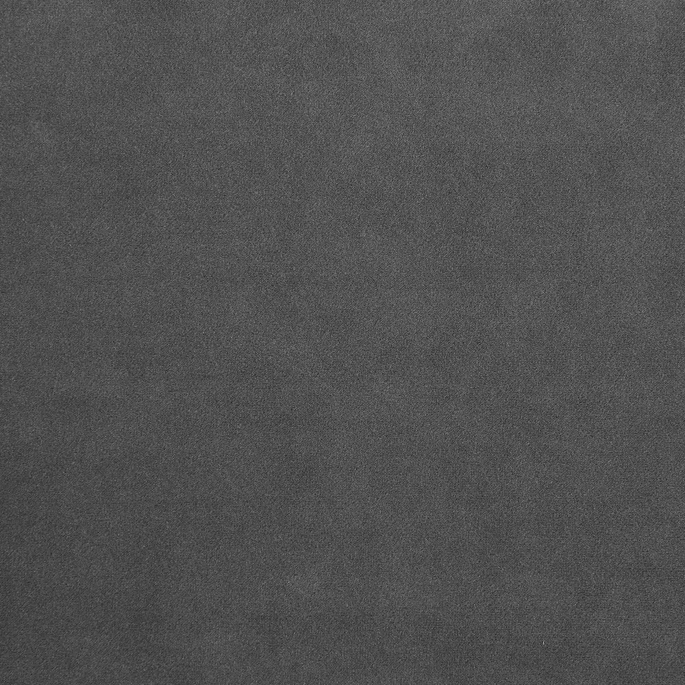 Two Piece Indoor Dark Gray Italian Leather Five Person Seating Set