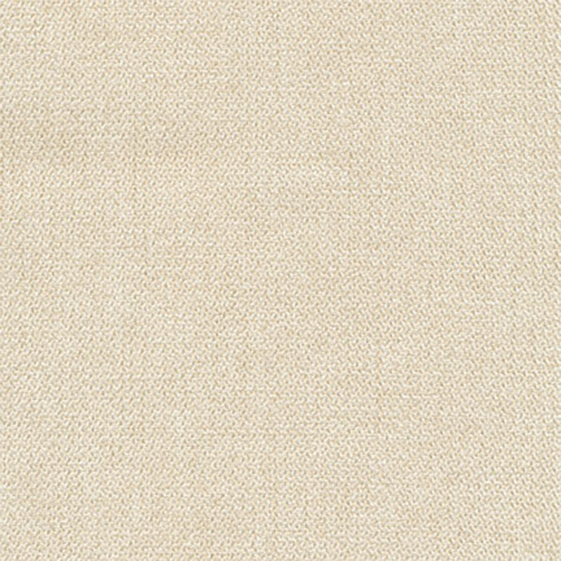 Ivory woven blackout drapery fabric with visible fibers and a textured weave.