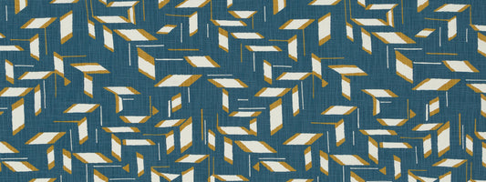 Robert Allen @ Home Block Shapes | Jade  Print     - 519058