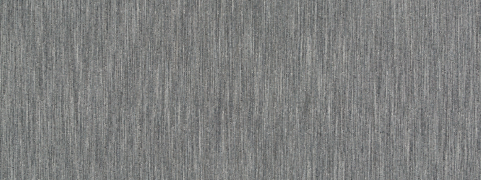 Gray woven fabric texture close-up with vertical threads and subtle heather finish.