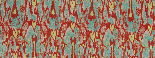 Robert Allen Corazon Velvet | Tomato  Upholstery     - 519780