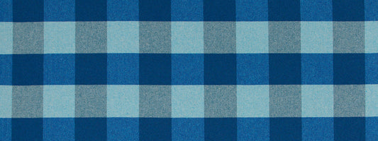 Robert Allen Pecore Plaid | Aqua  Upholstery     - 519786