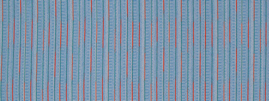 Robert Allen Dashed Lines | Azure  Upholstery     - 519886