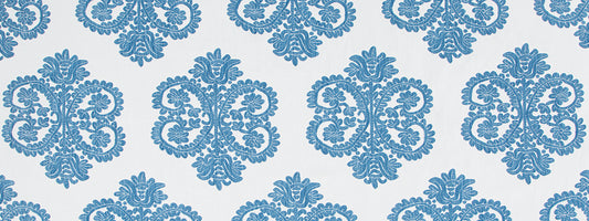 Robert Allen Floret Corsage | Azure  Upholstery     - 519905