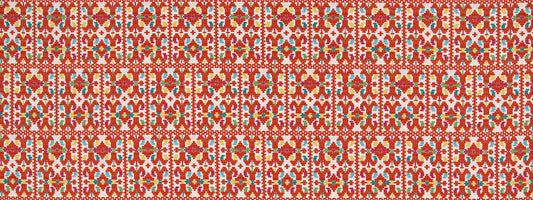 Robert Allen Papel Picado | Tomato  Upholstery     - 519953