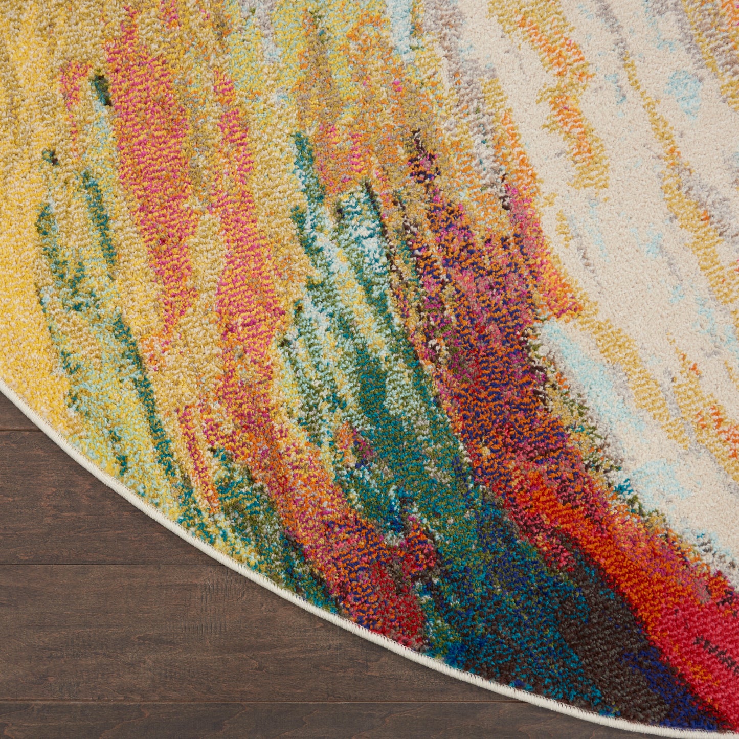 Nourison Rugs Nourison Home   Modern 8' X Round    - 099446815927