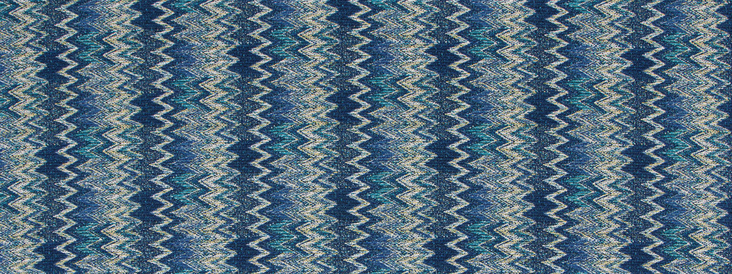 Robert Allen Sawtooth Wave | Azure  Upholstery     - 520023