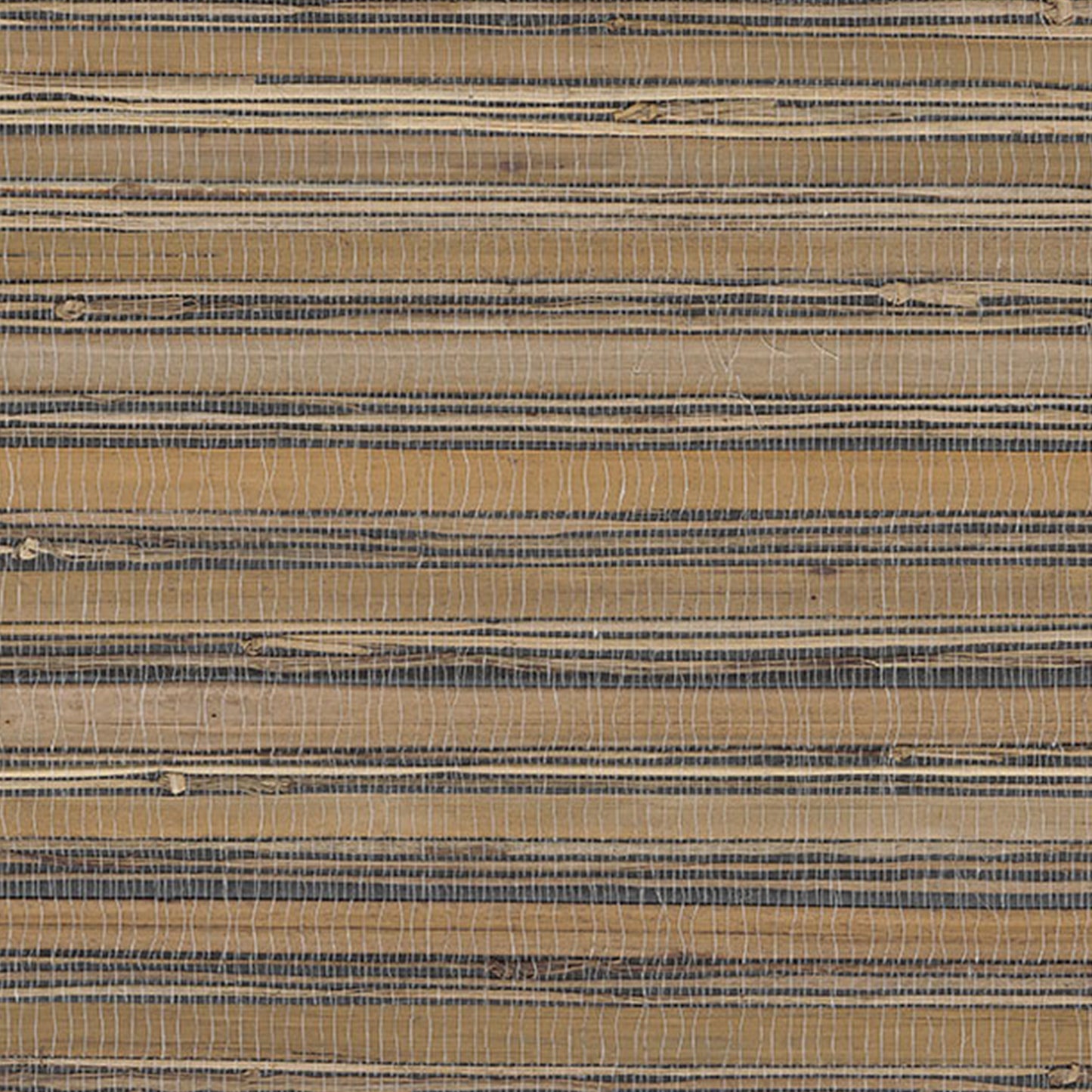 Beige grasscloth wallpaper with a subtle woven texture.