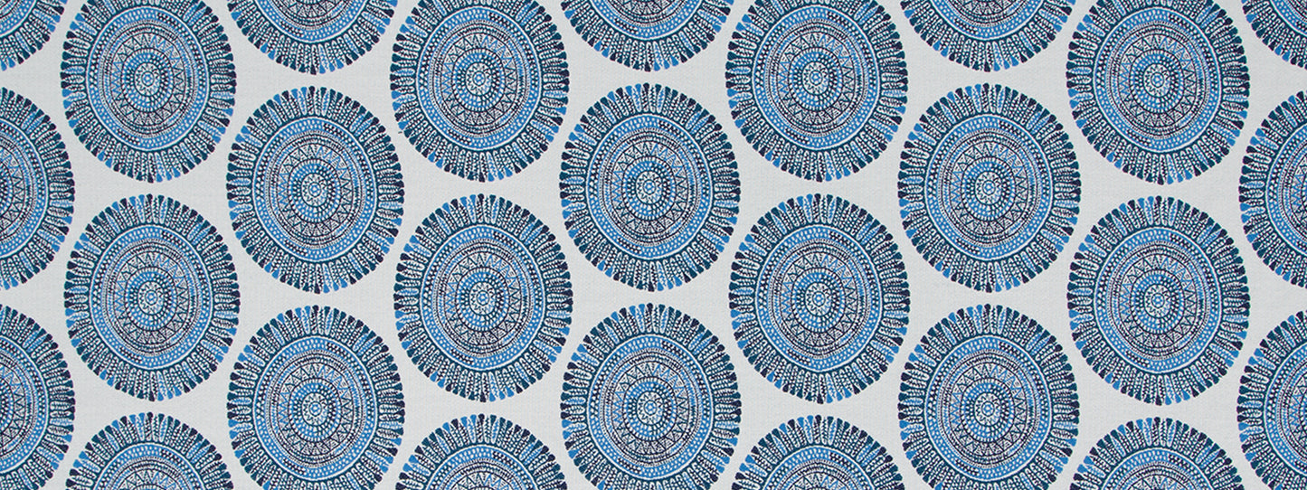 Robert Allen Mandala Art | Azure  Upholstery     - 520296