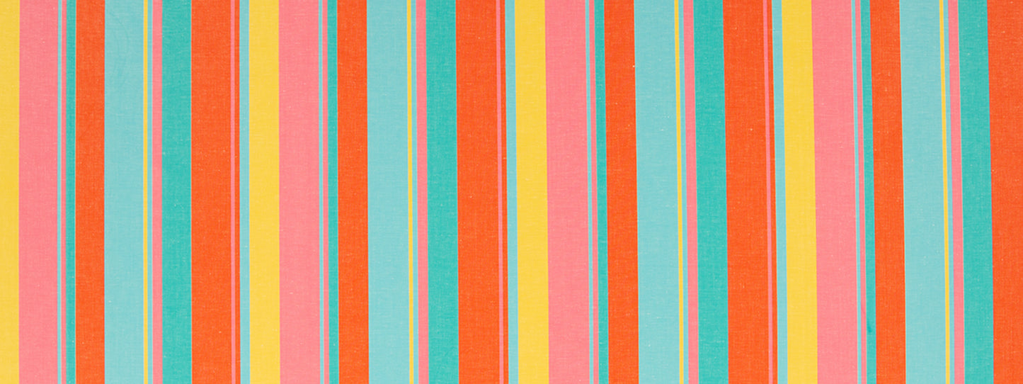 Robert Allen Stripe Out | Tomato  Multipurpose     - 520459