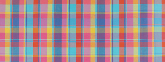 Robert Allen Madras Plaid | Peony  Multipurpose     - 520461