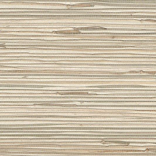 JF Fabrics -Wallpaper 52048 31 Wallpaper Brown,Creme,Beige  Grasscloth,Specialty,Texture,Paper - 7860131 W8521