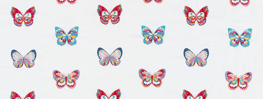 Robert Allen Flutter Stitch | Peony  Multipurpose     - 520601