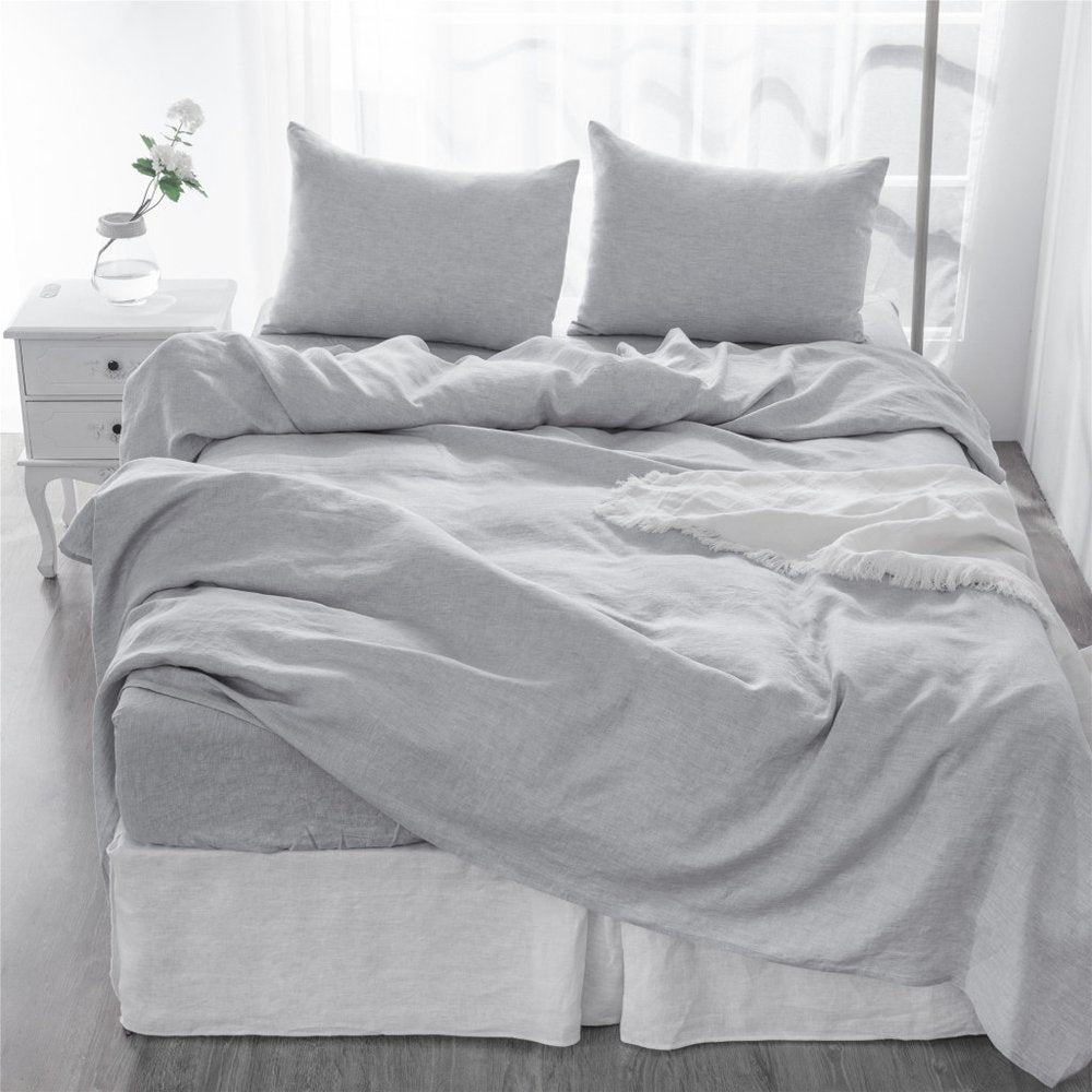 Four Piece Cloud Linen King Sheet Set