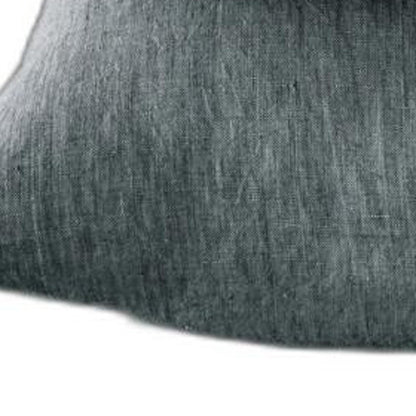Four Piece Slate Gray Linen King Sheet Set