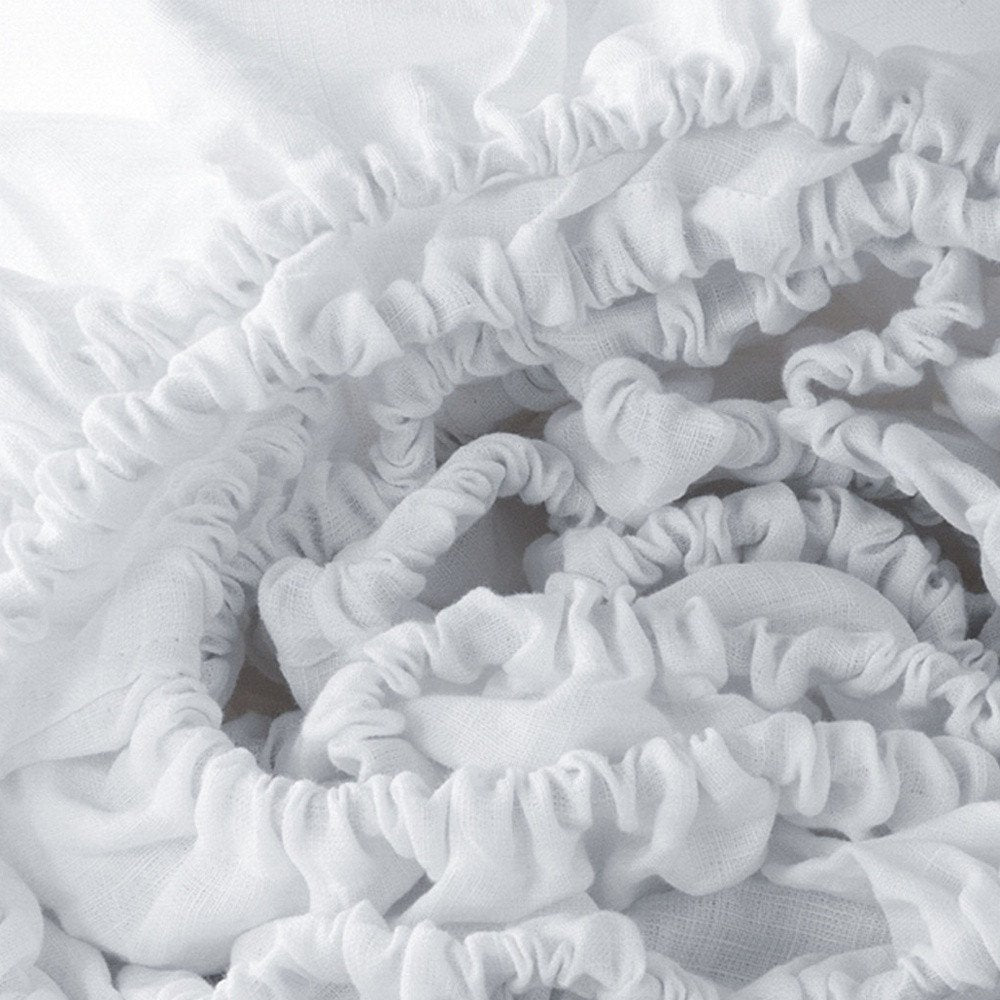 White Linen King Fitted sheet