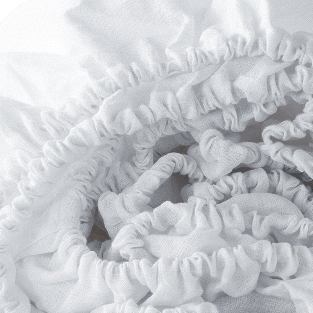 White Linen King Fitted sheet