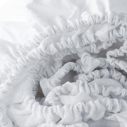 White Linen King Fitted sheet