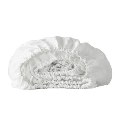 White Linen California King Fitted sheet